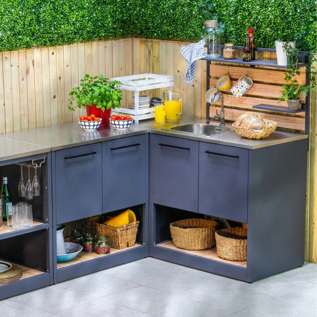 Outdoorküche Rückwand - kitchen - more.ch