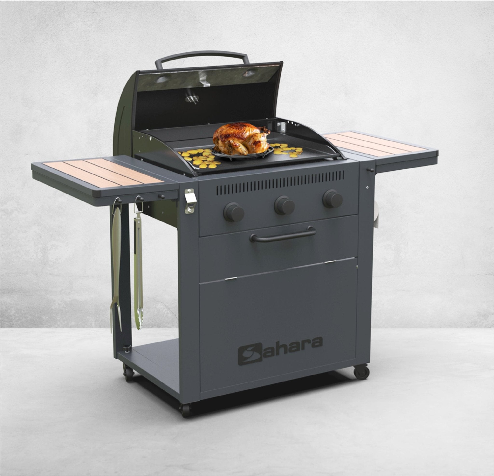 Sahara Griddle & Roast Gasgrill 3 Brenner BBQ - kitchen - more.ch